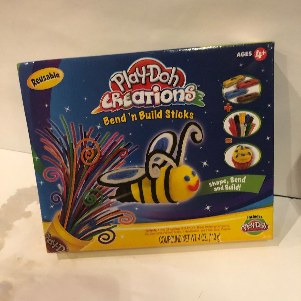 Play Doh Creation Bend N Build Sticks
